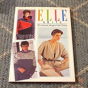 Elle Knits Design Pattern Book Knitting